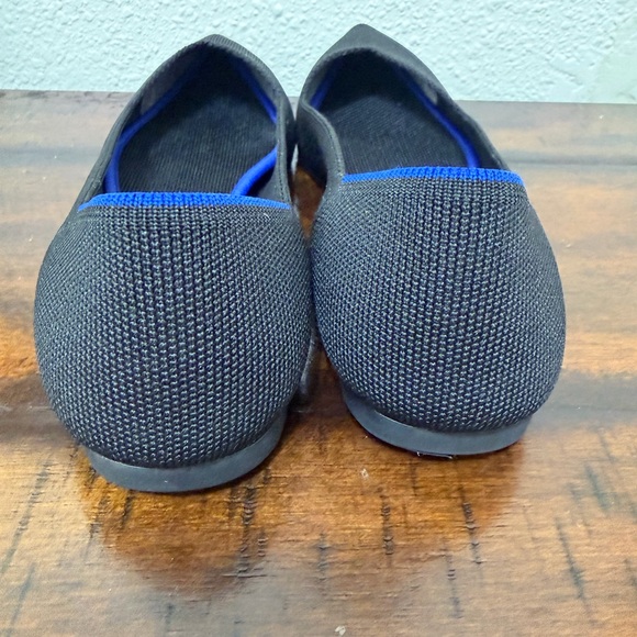 Rothy’s The Point Knit Pointed Toe Ballet Flats in Black Size US W 9.5 - Picture 8 of 11